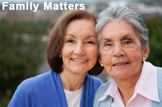 family matters when seeking senior living options